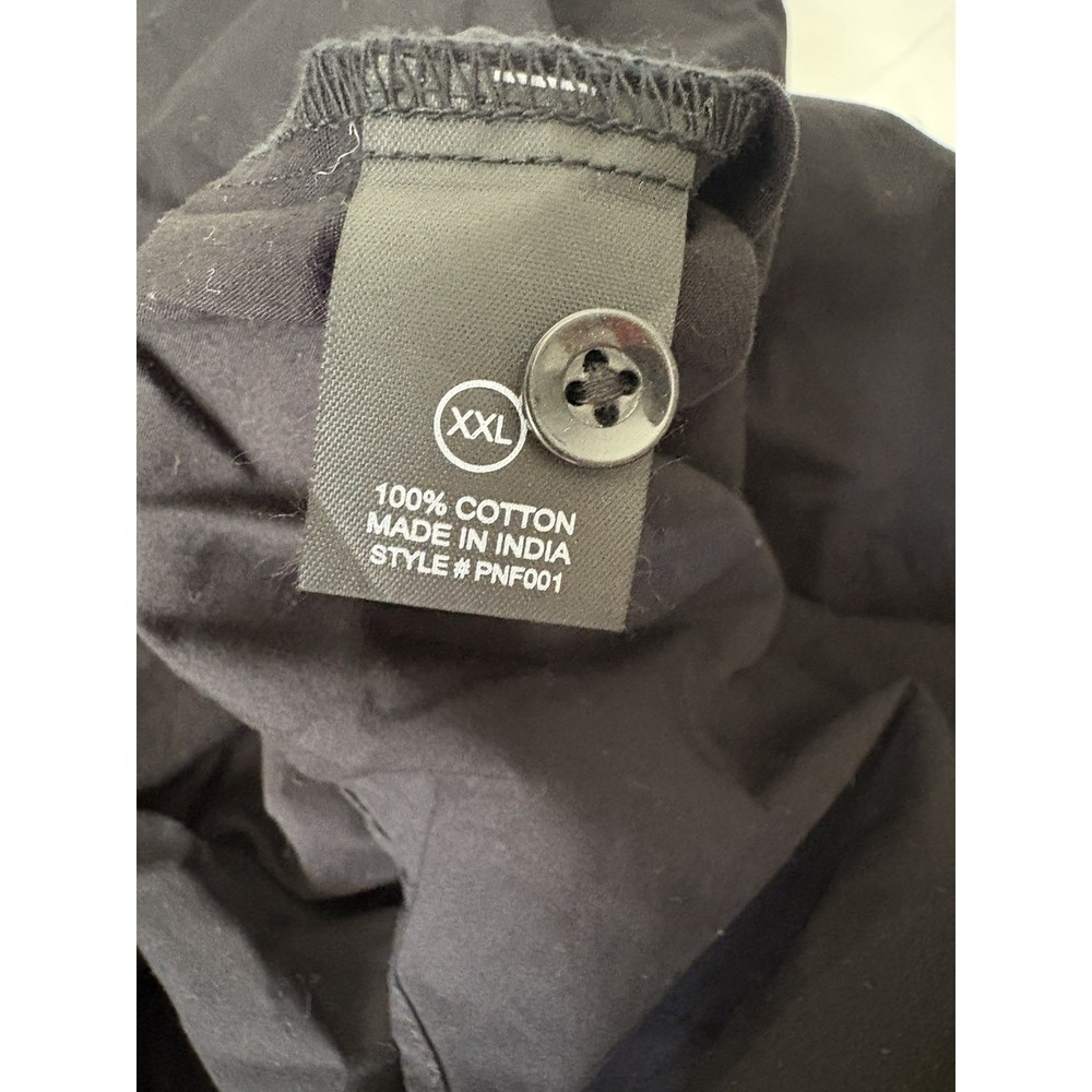 Fashion Nova Shirt Mens XXL‎ Black Button Up NWT Short Sleeve 2XL - Picture 11 of 12